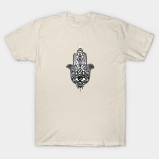 HAMSA Spiritual Design T-Shirt